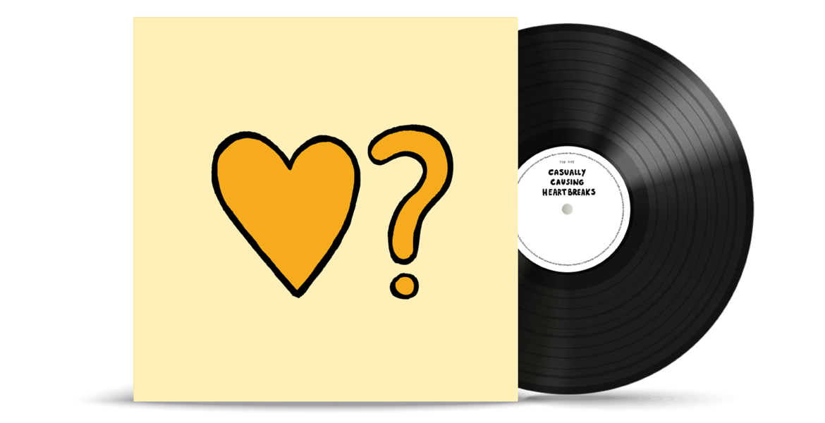 Casually Causing Heartbreaks Vinyl gelb, Vinyl - gelb