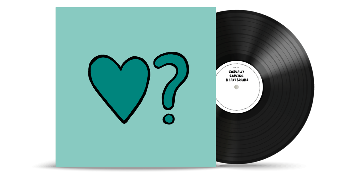 Casually Causing Heartbreaks Vinyl türkis, Vinyl - türkis